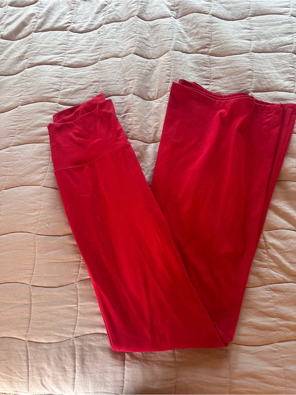 wild fable Red High-Rise Stretch Leggings